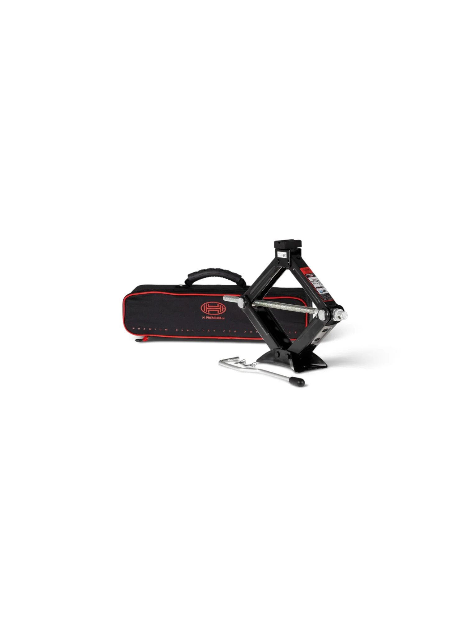 Cric foarfeca, 1.5T, 25-38cm, cu manivela, husa depozitare, Ultralift M Pro, 347.15 Heyner