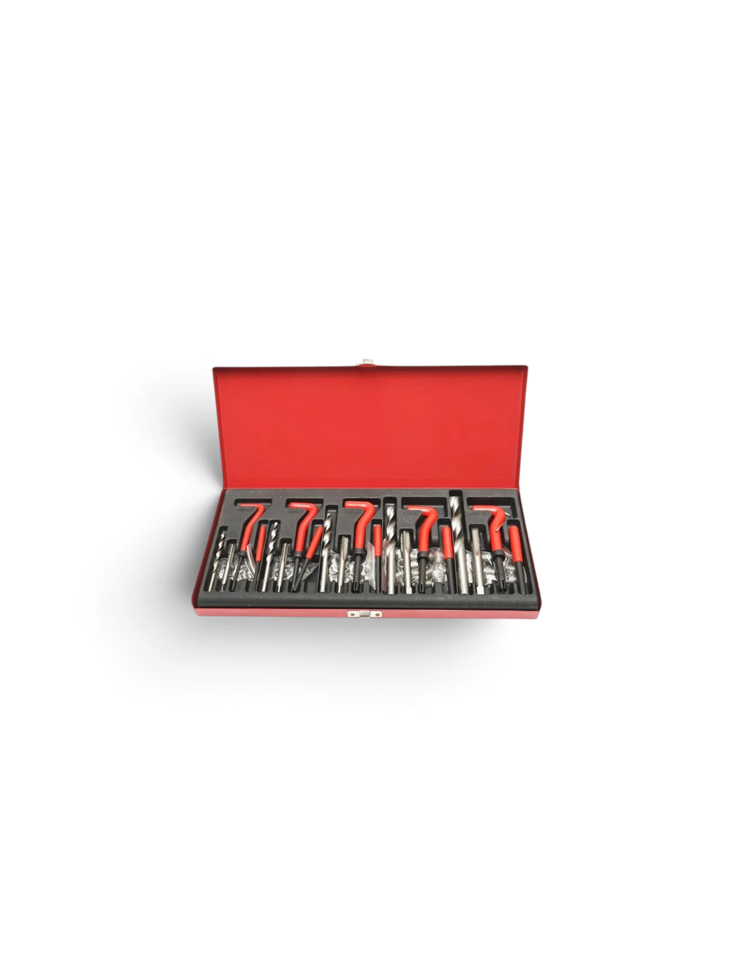 Trusa 131 piese reparat filete M5, M6, M8, M10, M12, BK78612