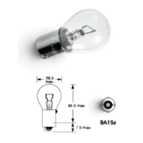 Bec semnalizare 12V/21W P21W BA15S 4823 Vecta