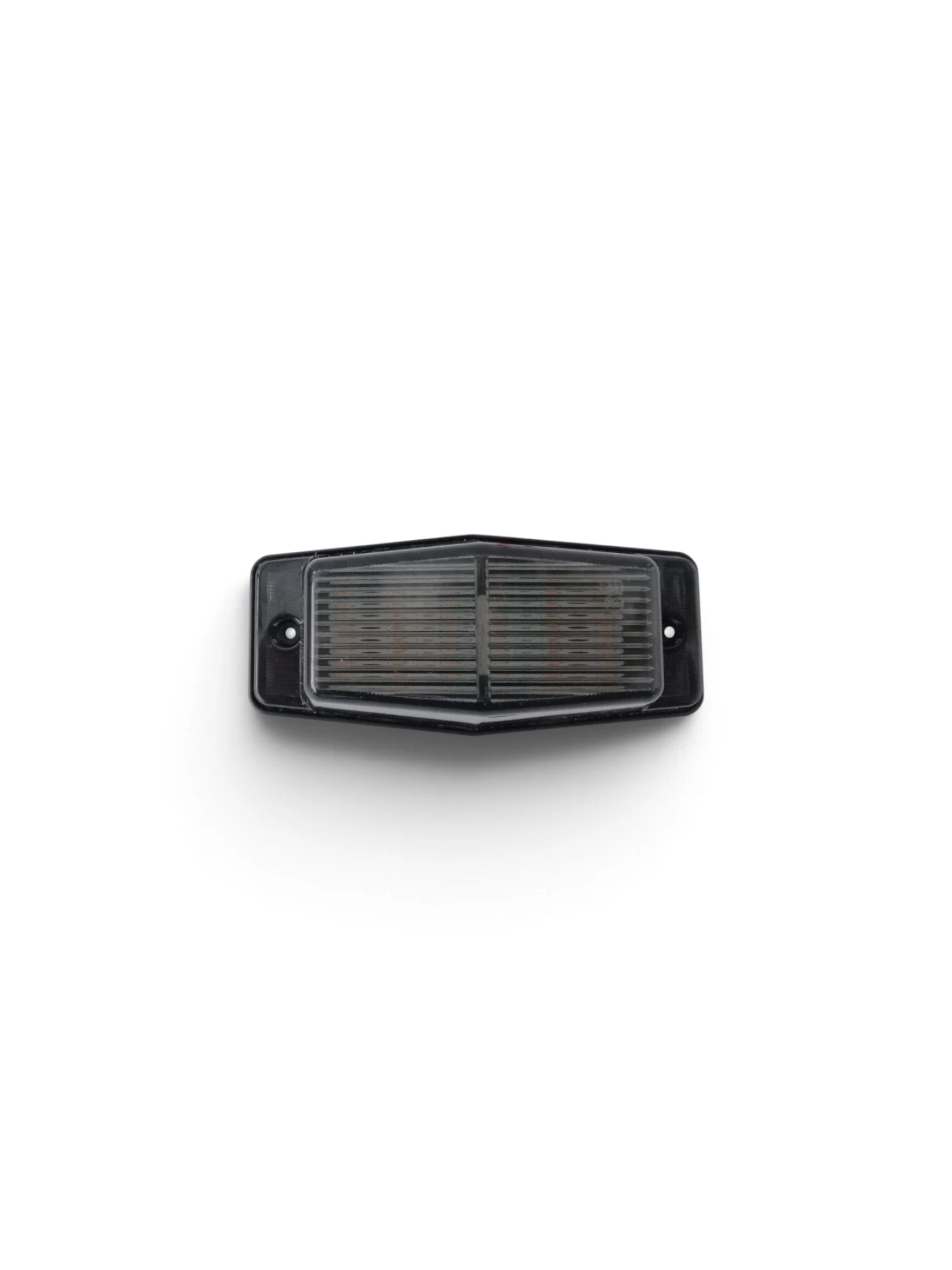 Lampa gabarit, semnalizare, 12V-24V, cu sticla dubla fumurie, pentru camion, tractor, excavator, masini agricole, FR0221 Form