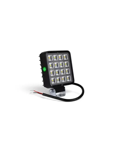 Proiector lucru 90x90, LED, 12-24V, 15W, 1844lm, flood, cu intrerupator, L0154 TruckLed