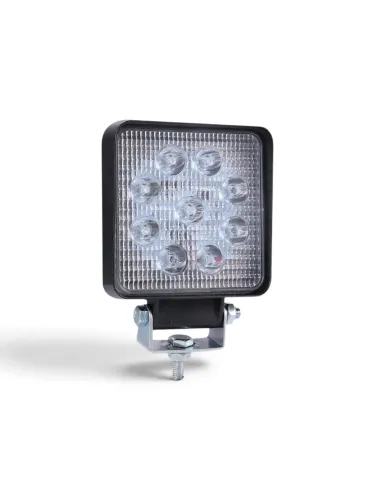 Proiector lucru auto 108x108, LED, 9-30V / 27W, 1890lm, spot, Hal009 Hico
