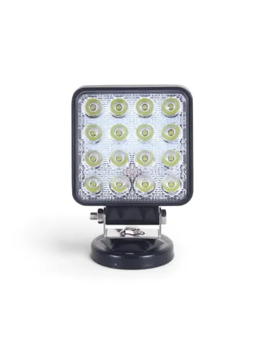 Proiector lucru 108x108x57mm, LED, 9-30V/48W, 4000lm, spot, BK69017s Breckner