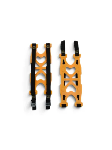 Set 2 lanturi antiderapante, tip banda, fixare cu chinga, 6mm, ELBRUS, Compass 01457
