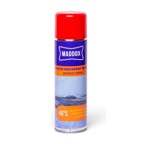 Defrost Spray- Spray Dezghetat Parbriz 500ML -55 C Maddox