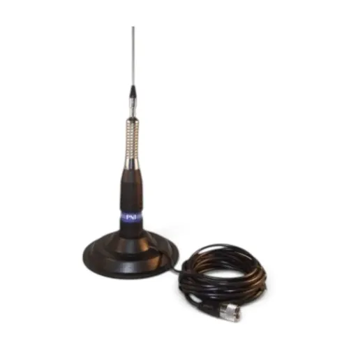 Antenă CB PNI 155 cm cu Bază Magnetică