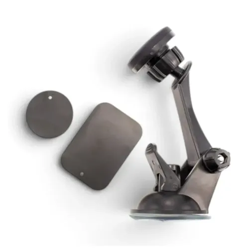 Suport Telefon Magnetic Carguard cu Ventuză și Rotație 360°