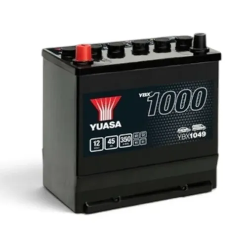 Acumulator cu Borne Inverse 45 Ah Yuasa 350 A Pornire SLI Classic