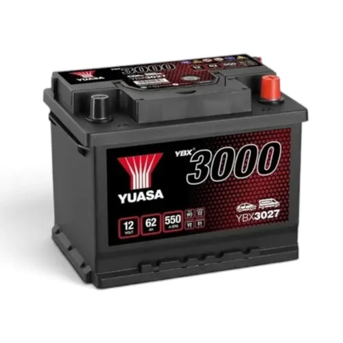 Acumulator 62 Ah Yuasa 550 A Pornire SLI 3000 Asia