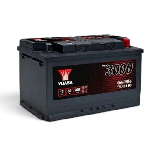Acumulator 80 Ah Yuasa 760 A Pornire SLI 3000 Asia
