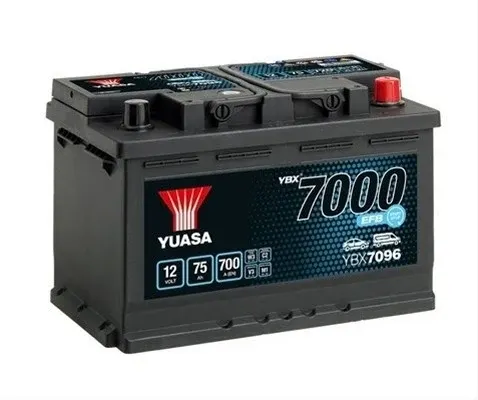 Acumulator Start-Stop EFB 75 Ah Yuasa 700 A Pornire 7000
