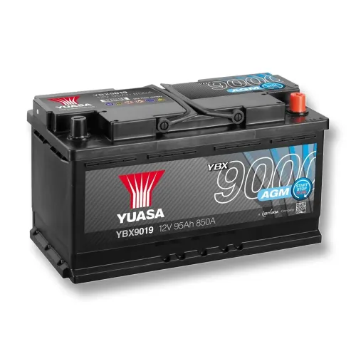 Acumulator Start-Stop AGM 95 Ah Yuasa 850 A Pornire 9000 AGM