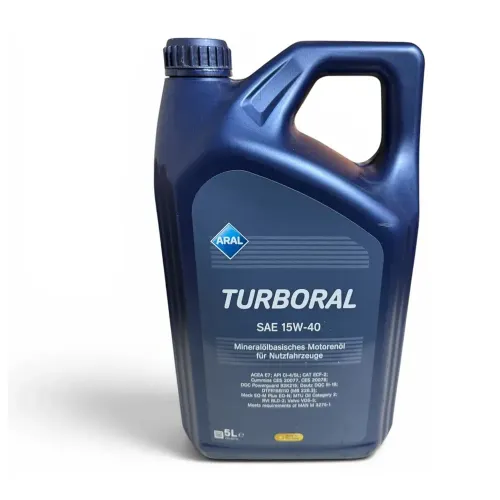 Ulei Motor Aral Turboral 15W-40, 5L — Camioane și Utilaje