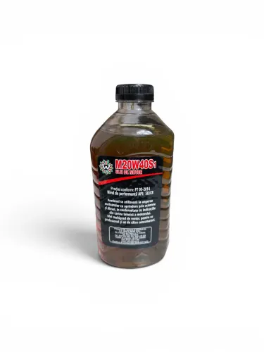 Ulei Motor W Oil M20W40S1, 1L pentru Motoare Benzină și Diesel