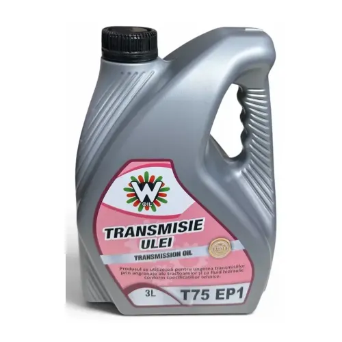 Ulei Transmisie W Oil T75 EP1 API GL-1, 3L pentru Tractoare