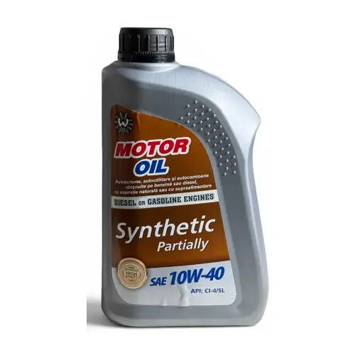 Ulei Motor W Oil 10W-40 Partially Synthetic API CI-4/SL, 1L