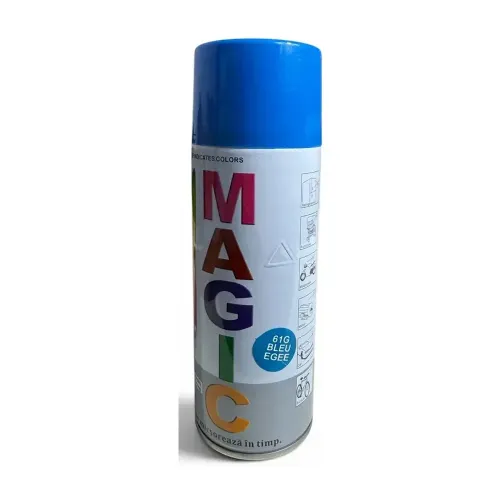 Vopsea Spray MAGIC Albastru Blu Egee 61G, 400 ml