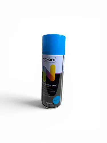 Vopsea Spray Acrilică Noxaro Albastru Azur 61F, 450 ml