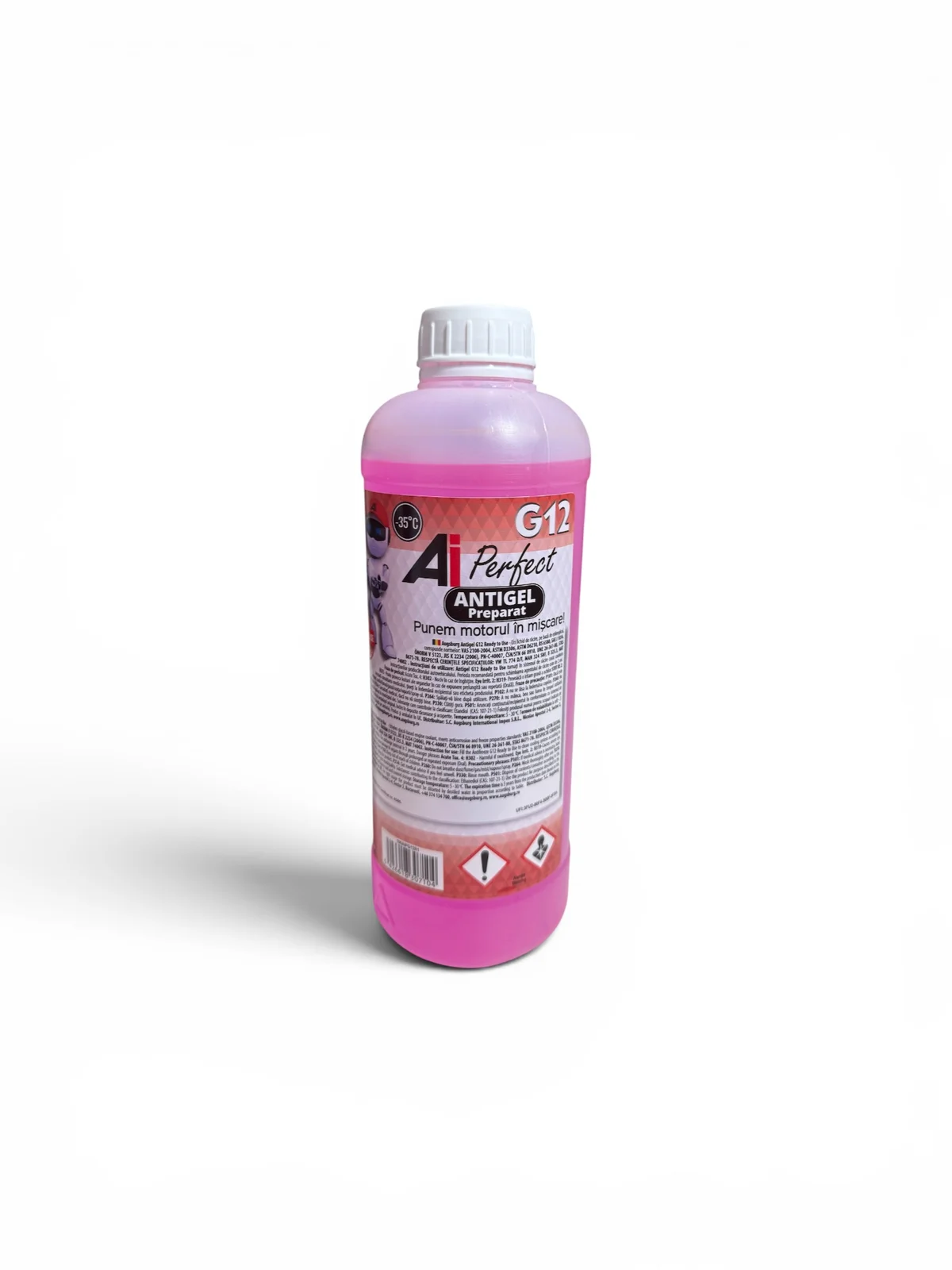Antigel Roz G12 Preparat Ai Perfect -35°C, 1L