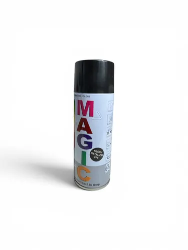 Vopsea Spray MAGIC Negru Metalizat 676, 400 ml
