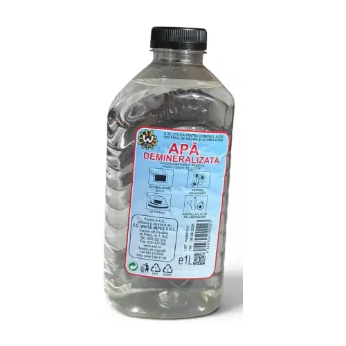 Apă Demineralizată W Oil 1L — Auto, Casnic Laborator