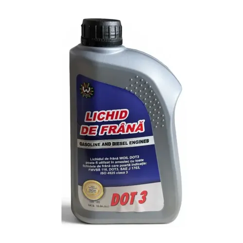 Lichid de Frână W Oil DOT 3, 1L