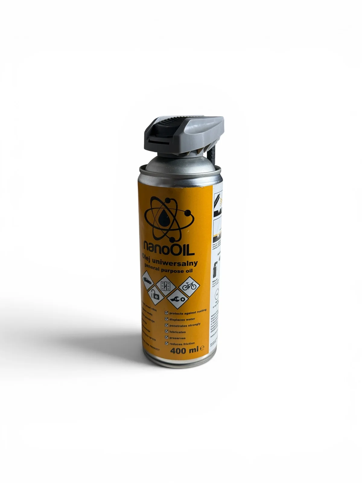 Ulei universal spray nanoOIL 400 ml cu aplicator dual