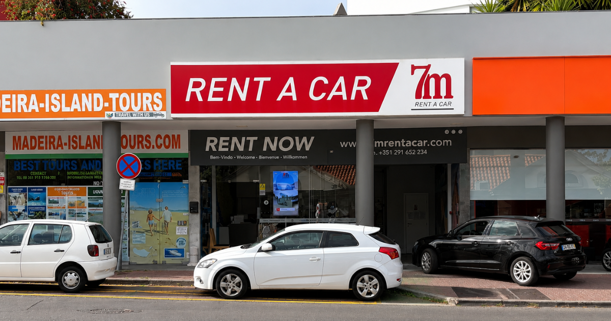 7M Rent a Car – Ribeiro Seco