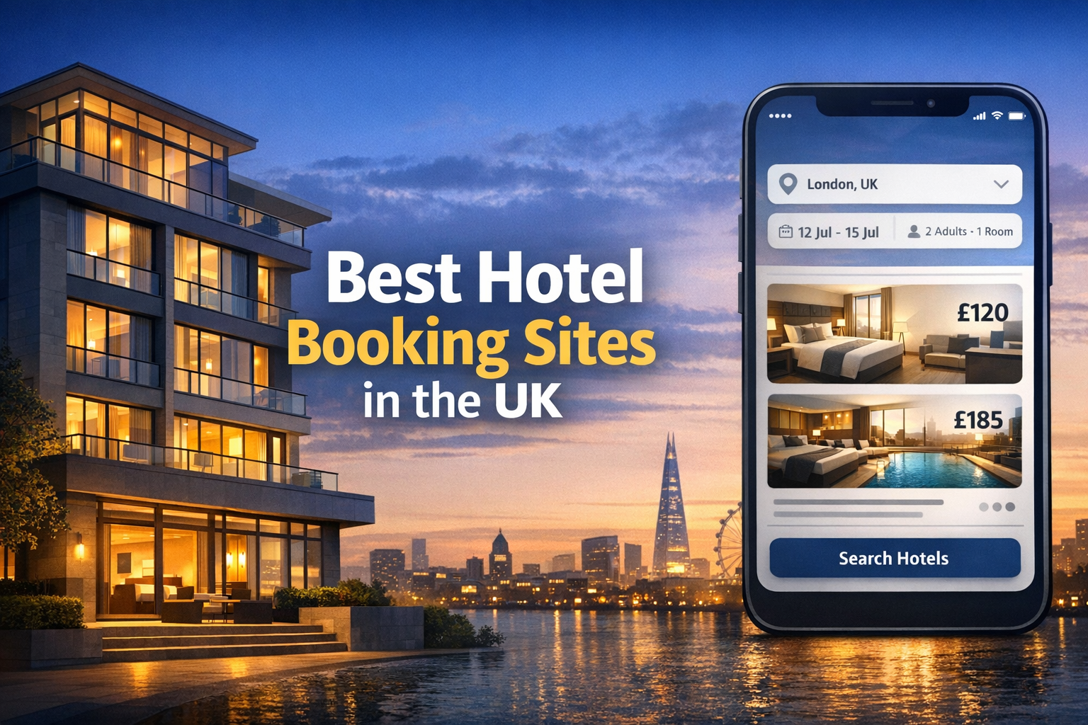 Best Hotel Booking Sites in the UK (2026 Comparison Guide)