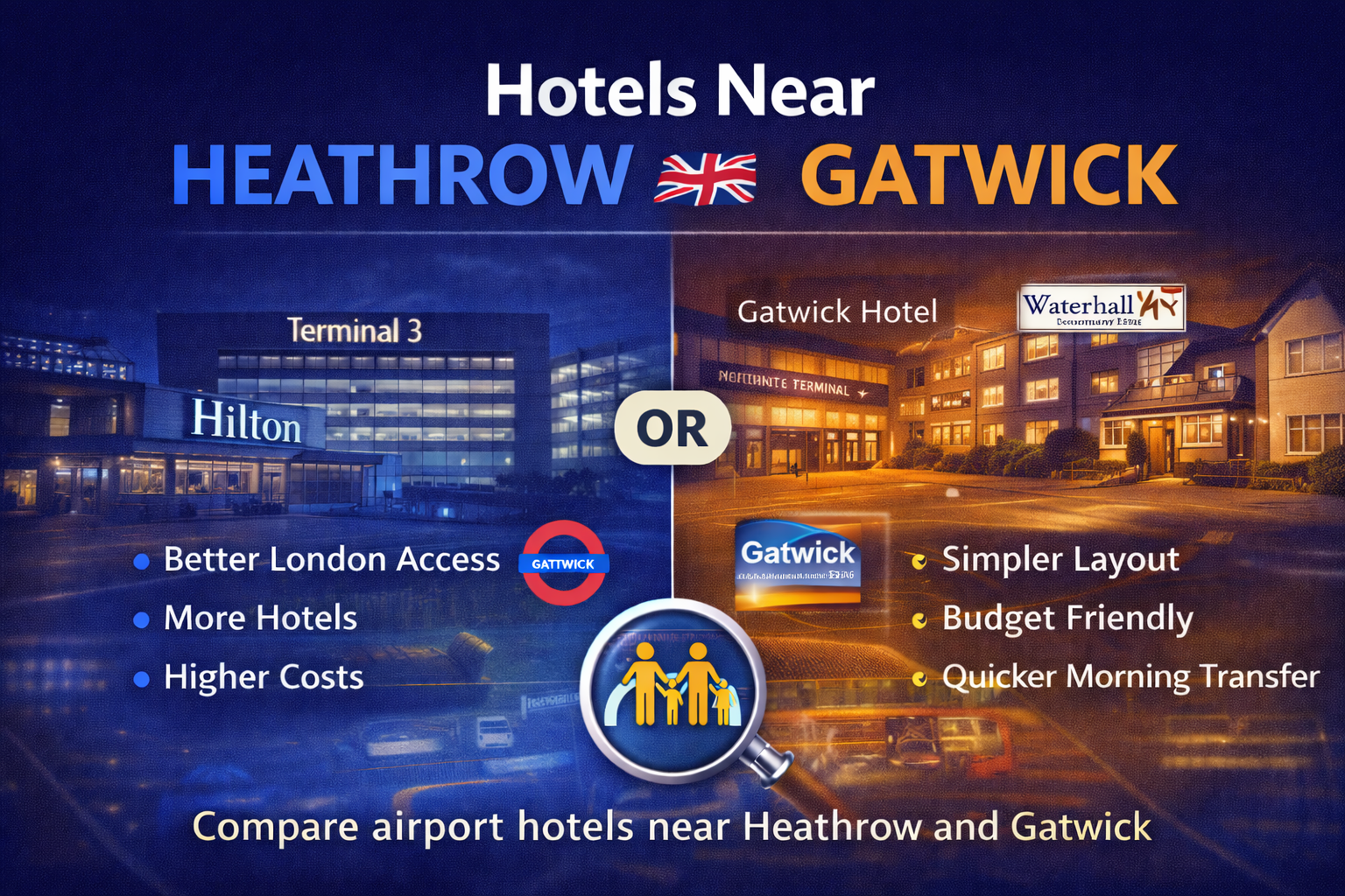 Hotels Near Heathrow vs Gatwick – Which Is Better for Your Stay?