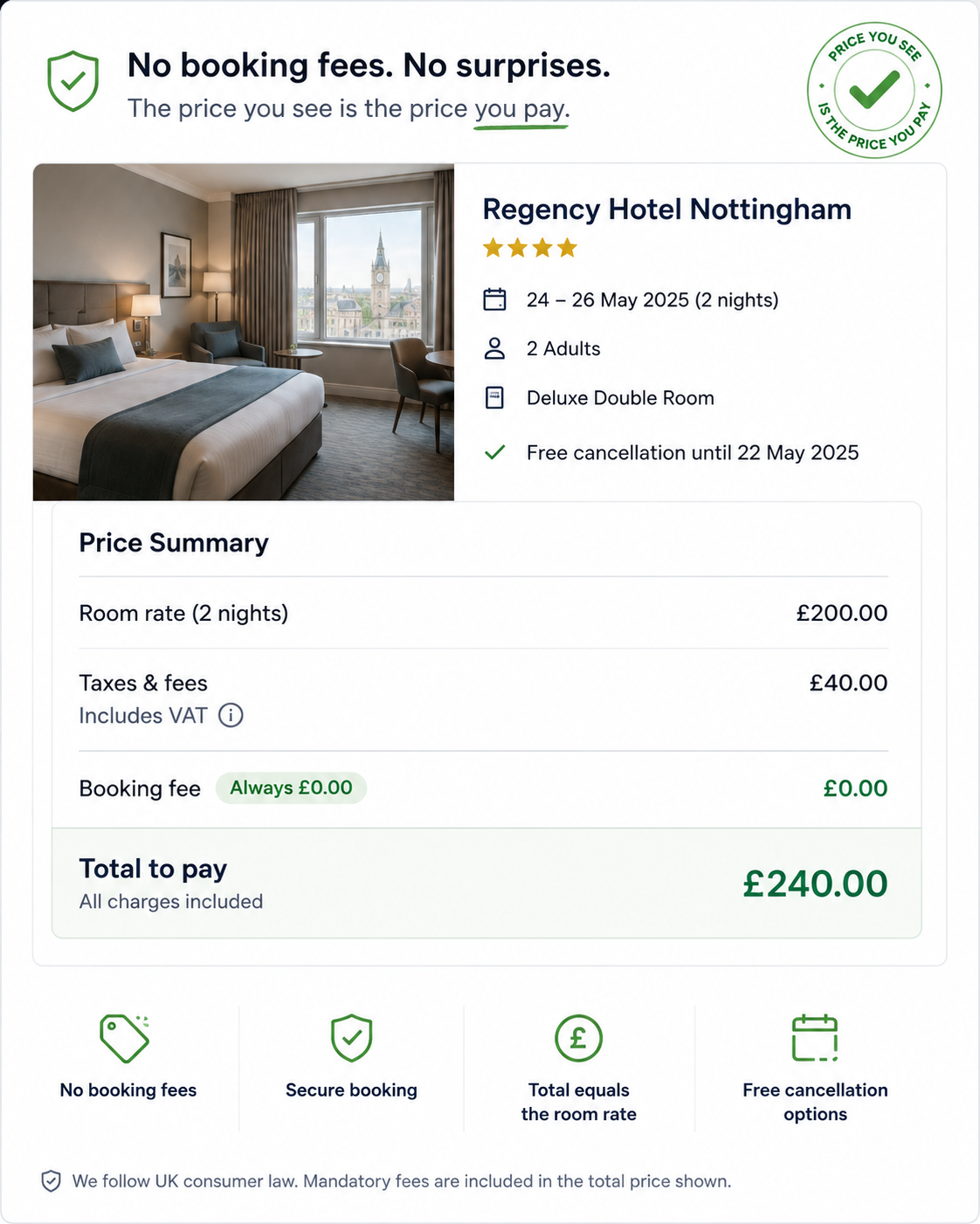 Do UK Hotels Charge Booking Fees? A Plain-English Guide (2026)