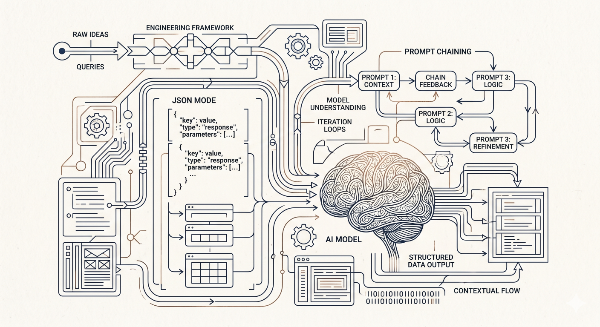 Advanced AI Prompting for Developers: JSON Mode, Prompt Chaining, RAG, and Automated Evals