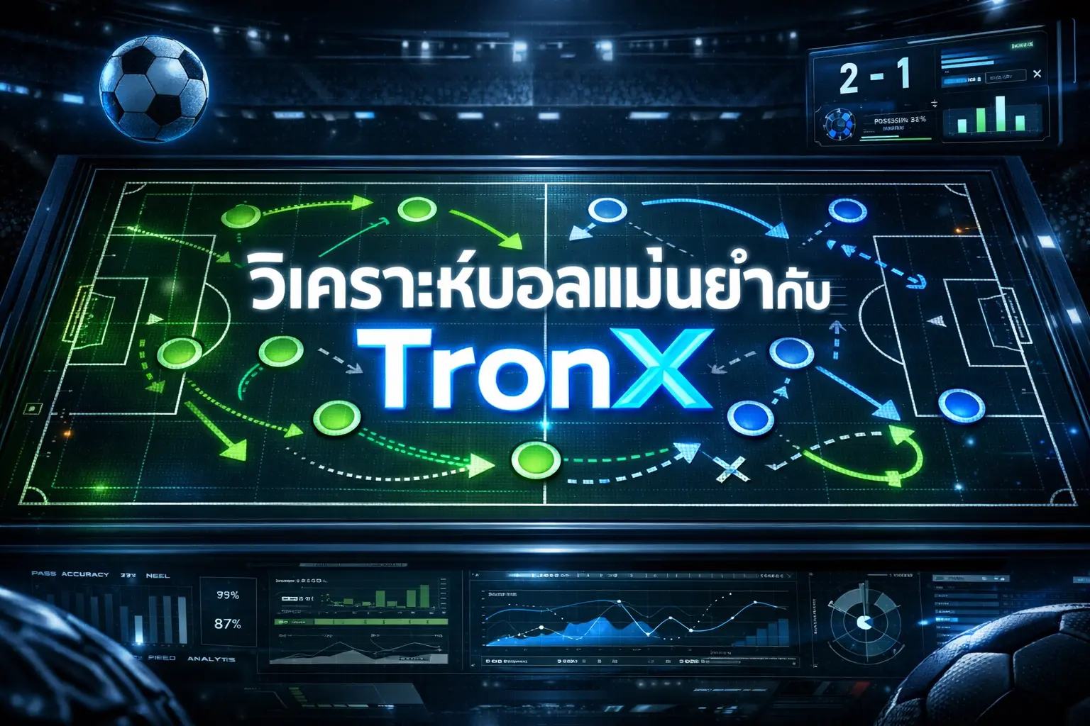 วิเคราะห์แผนการเล่นฟุตบอลและสถิติ