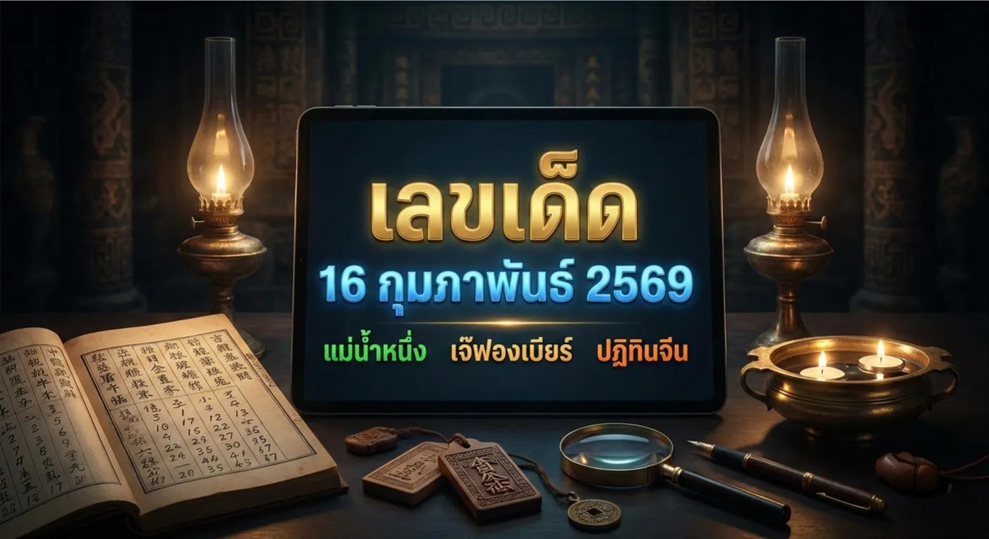 แนวทางเลขเด็ดหวยรัฐบาล 16 กุมภาพันธ์ 2569 จากสำนักดัง