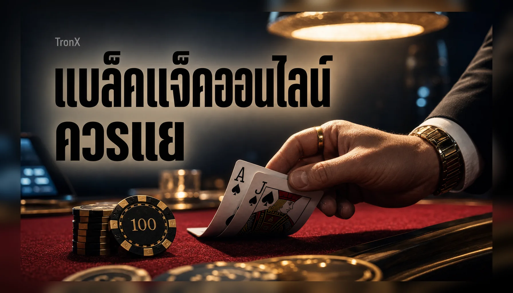 แบล็คแจ็คออนไลน์ ควรแยกไพ่ ดับเบิล ประกันตอนไหน 2026