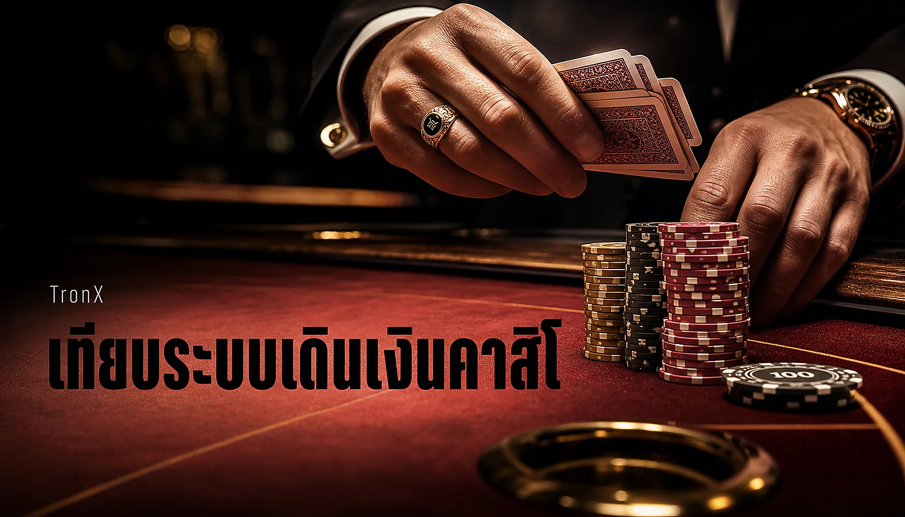 เทียบระบบเดินเงินคาสิโน Martingale Paroli D'Alembert 2026