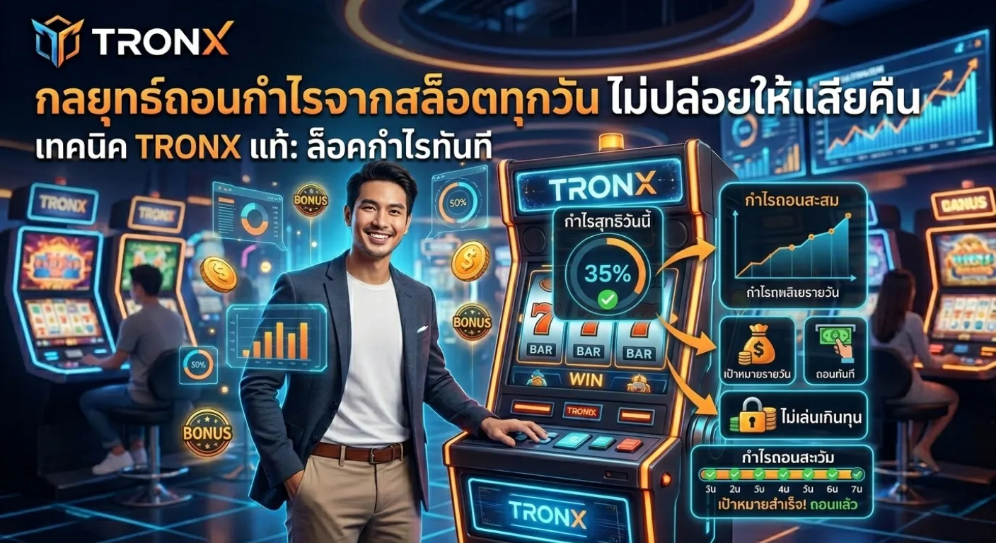 ถอนกำไรสล็อตทุกวัน