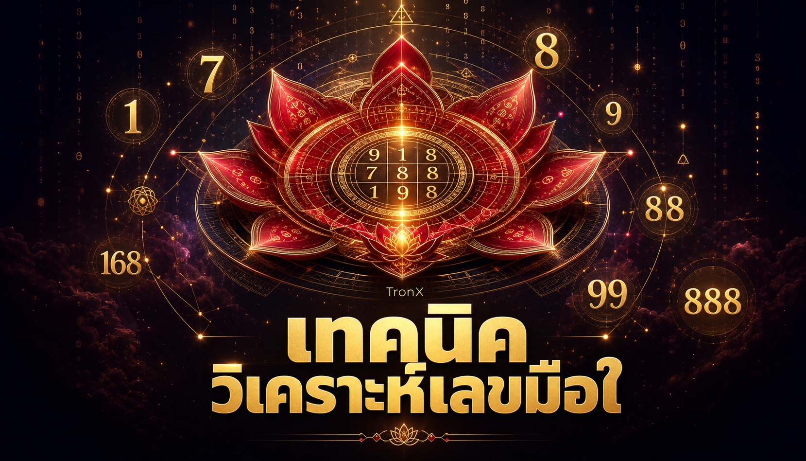 เทคนิควิเคราะห์เลขมือใหม่ เริ่มต้นง่ายเหมือนมือโปร