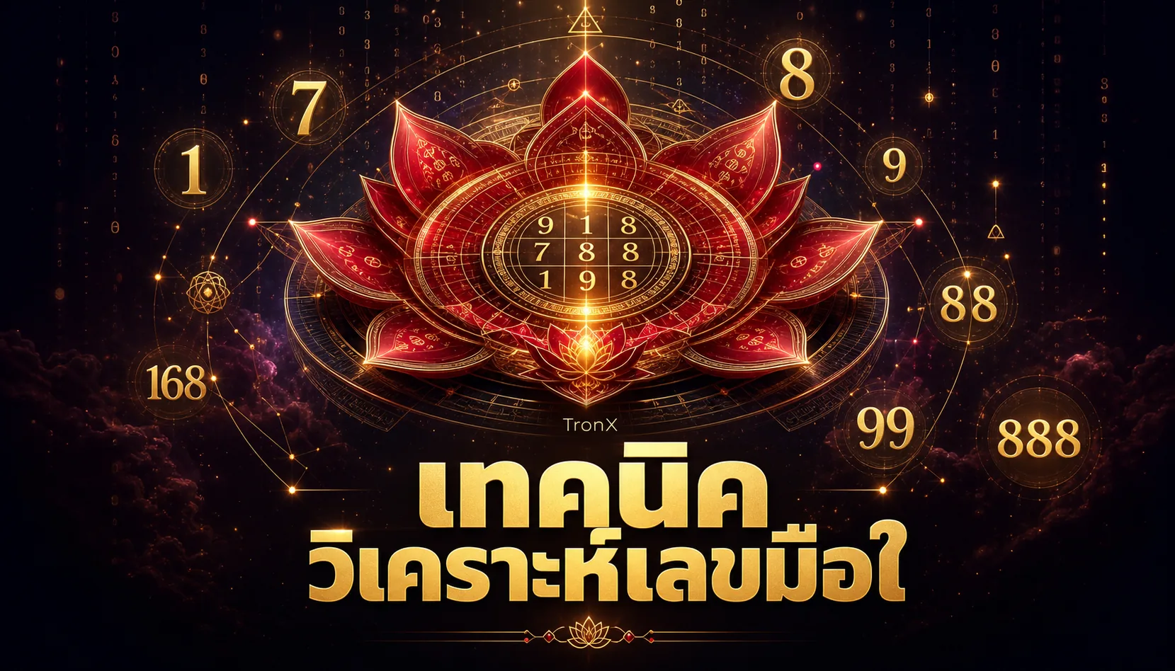 เทคนิควิเคราะห์เลขมือใหม่ เริ่มต้นง่ายเหมือนมือโปร