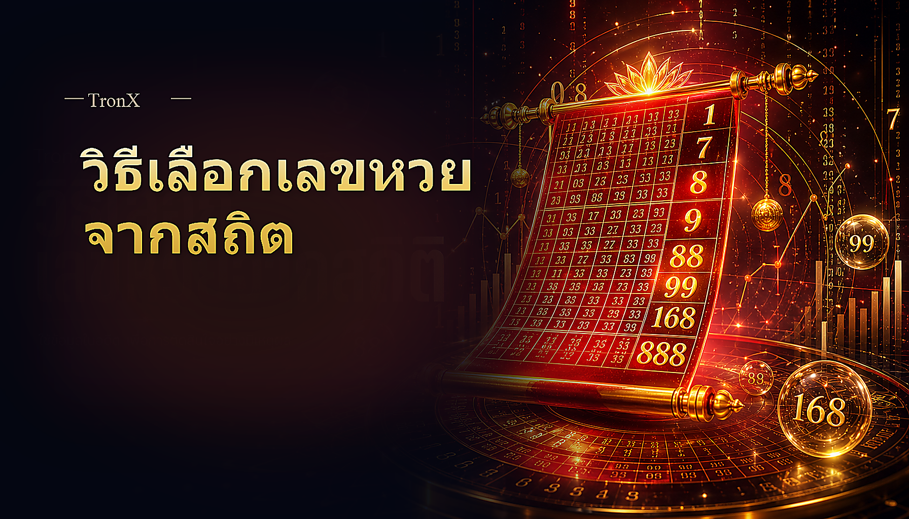 วิธีเลือกเลขหวยจากสถิติย้อนหลัง อย่างมีเหตุผล