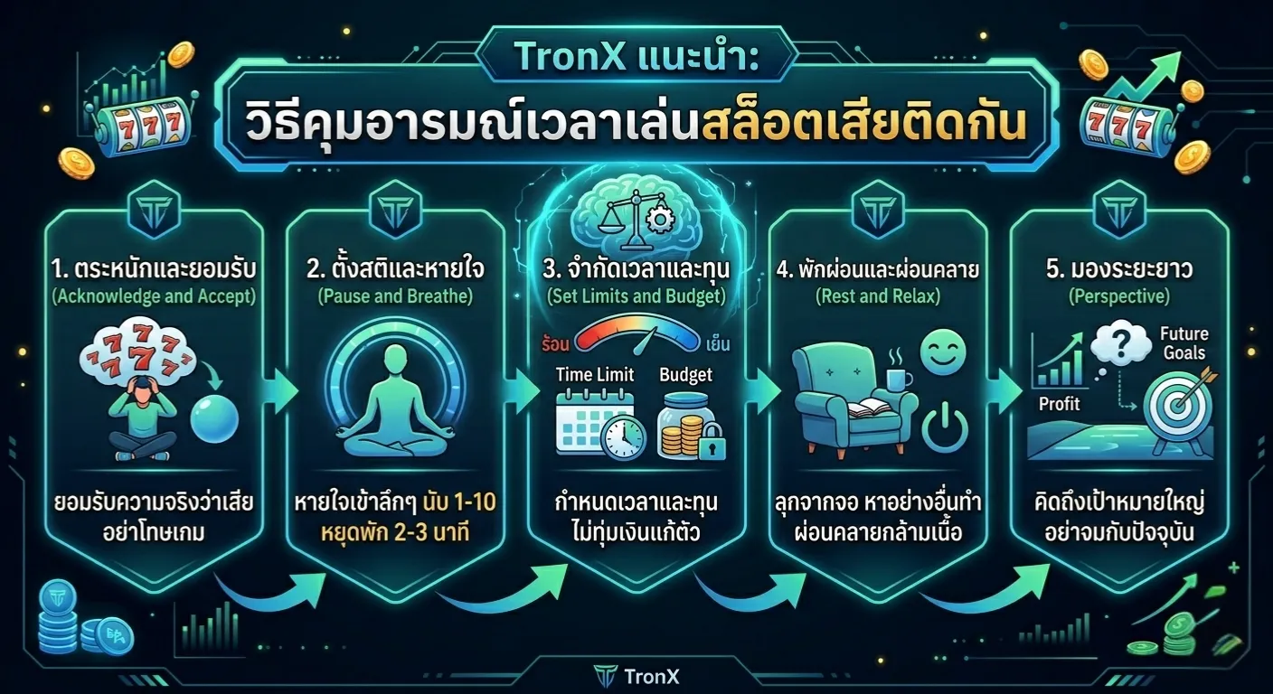 การคุมอารมณ์เล่นสล็อตออนไลน์