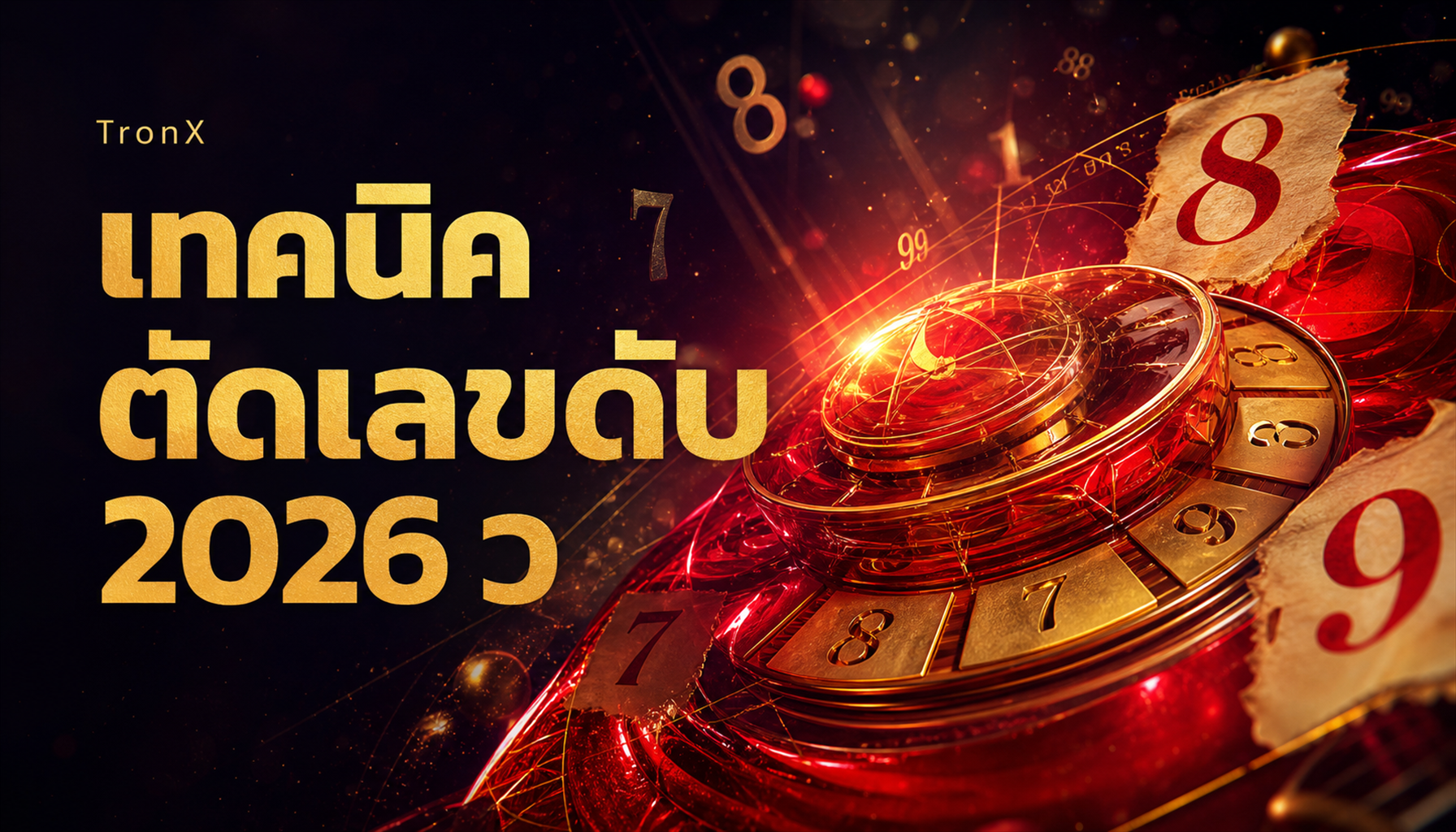 เทคนิคตัดเลขดับ 2026 วิเคราะห์สถิติคัดเลขไม่ควรเล่น