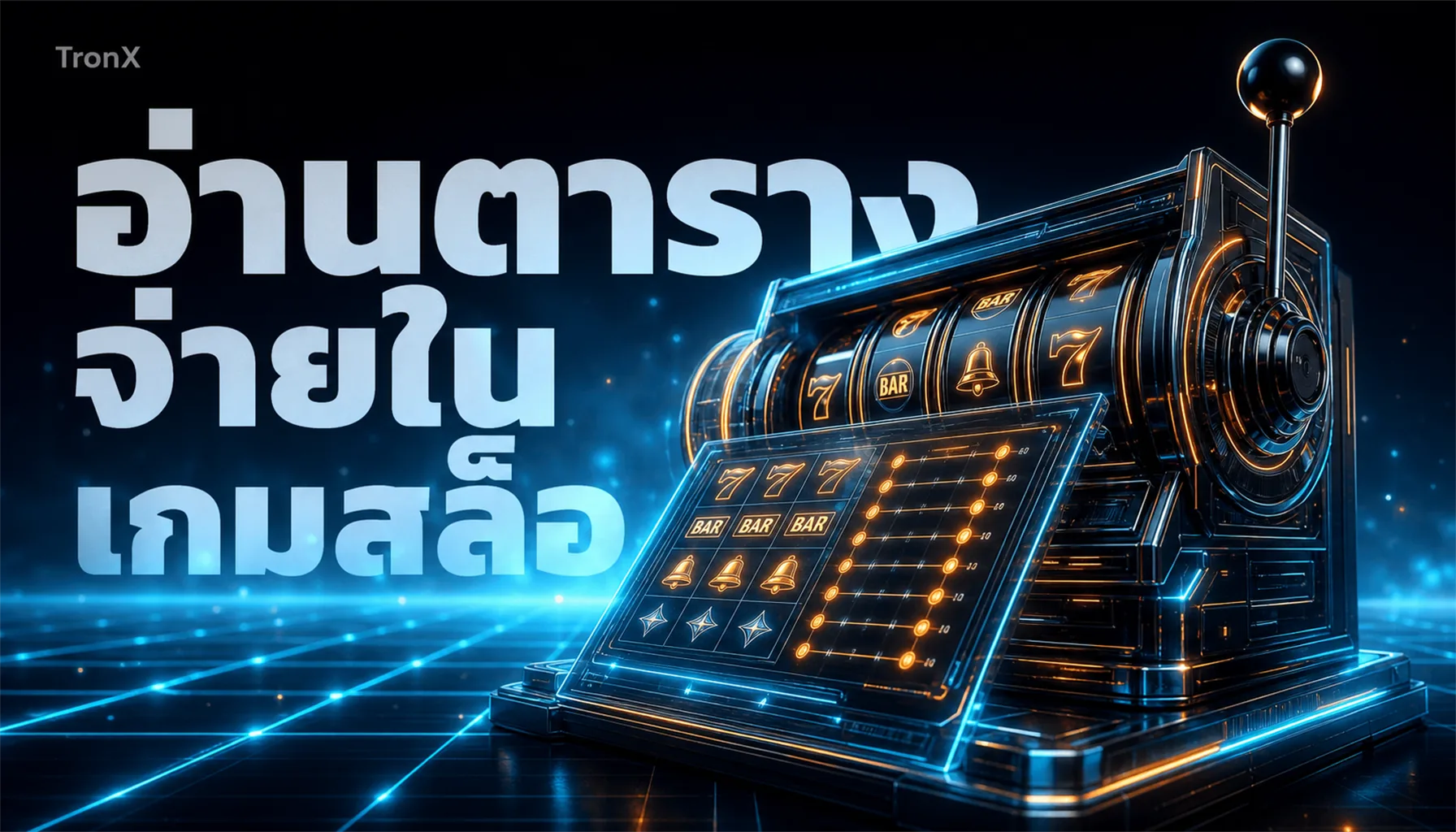 อ่านตารางจ่ายในเกมสล็อตก่อนปั่น ฉบับเข้าใจง่าย 2026