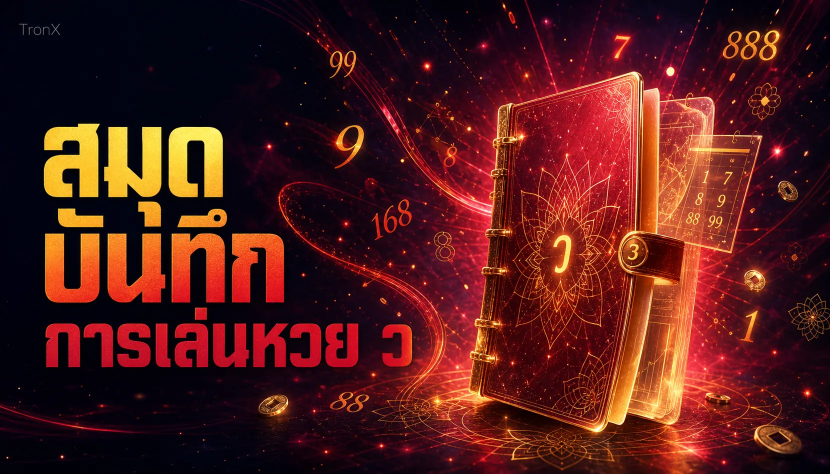 สมุดบันทึกการเล่นหวย วัด ROI จริงของตัวเอง