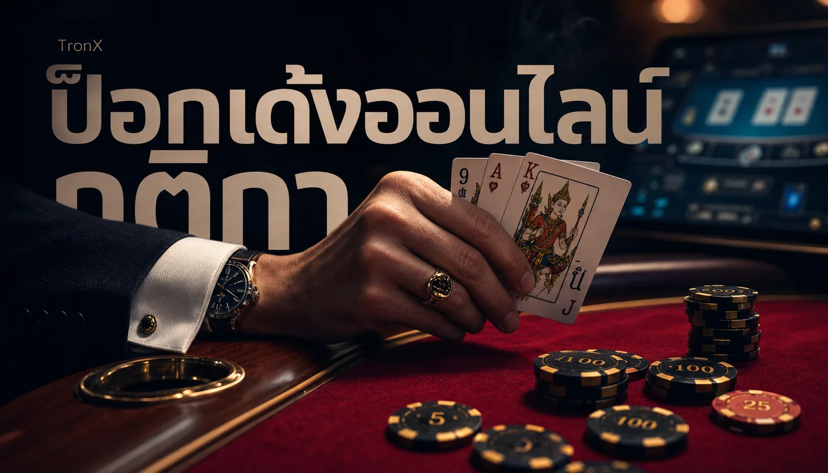 ป็อกเด้งออนไลน์ กติกา วิธีนับแต้ม เด้ง-ตอง-เรียง 2026