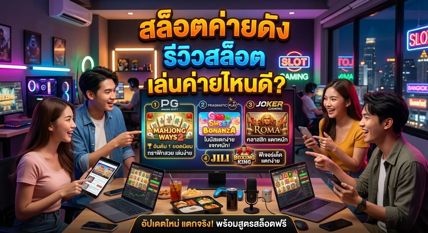 รีวิวค่ายสล็อตแตกง่าย