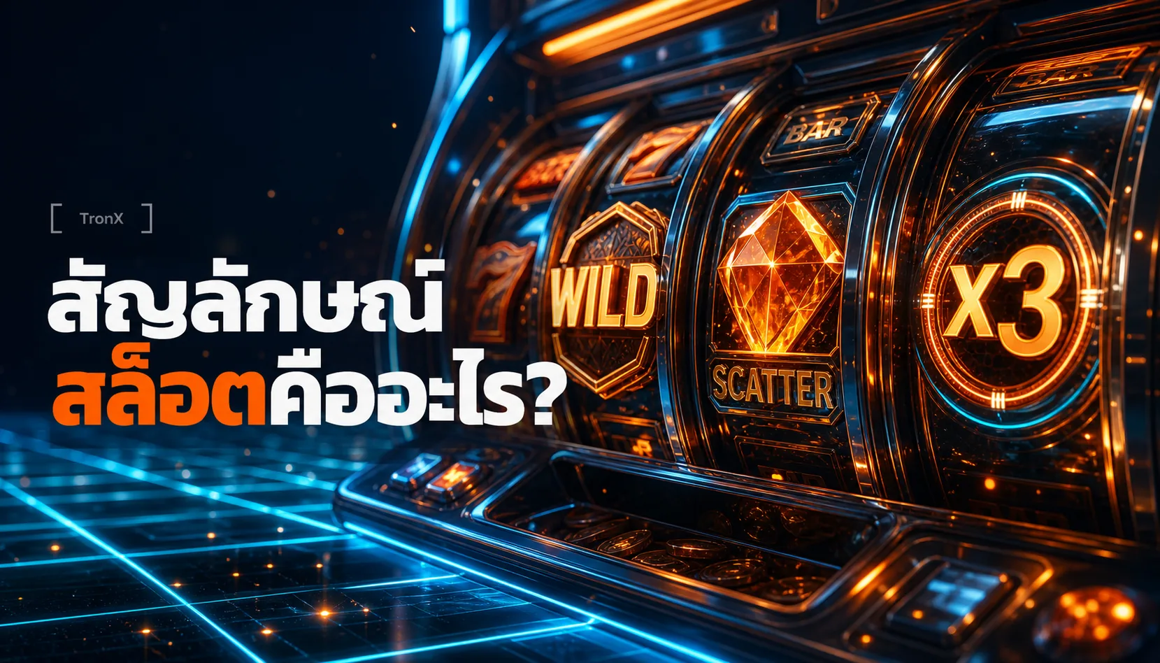 สัญลักษณ์สล็อตคืออะไร? เข้าใจ Wild Scatter ตัวคูณ