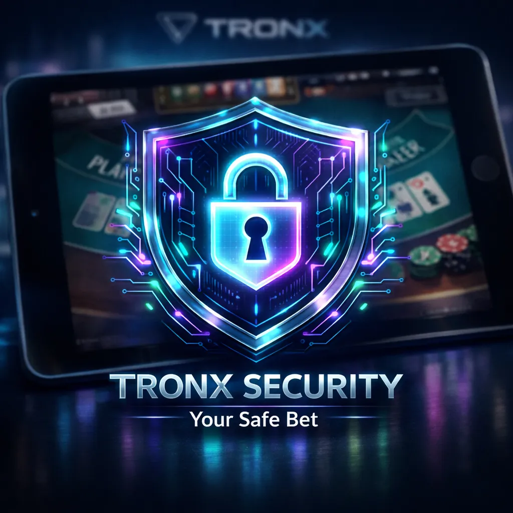 หน้าเว็บ TronX ที่ทันสมัยและปลอดภัยสำหรับมือใหม่
