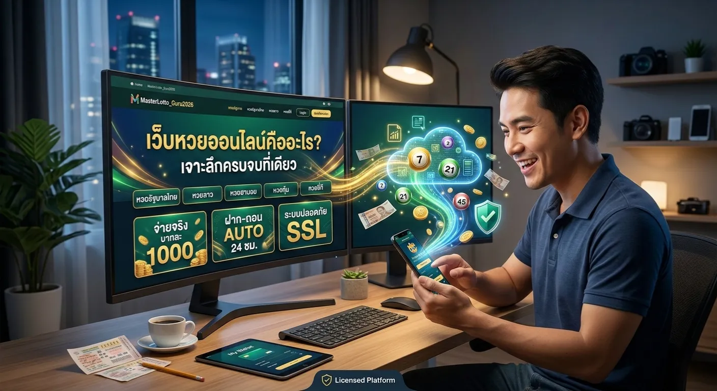ระบบเว็บหวยออนไลน์