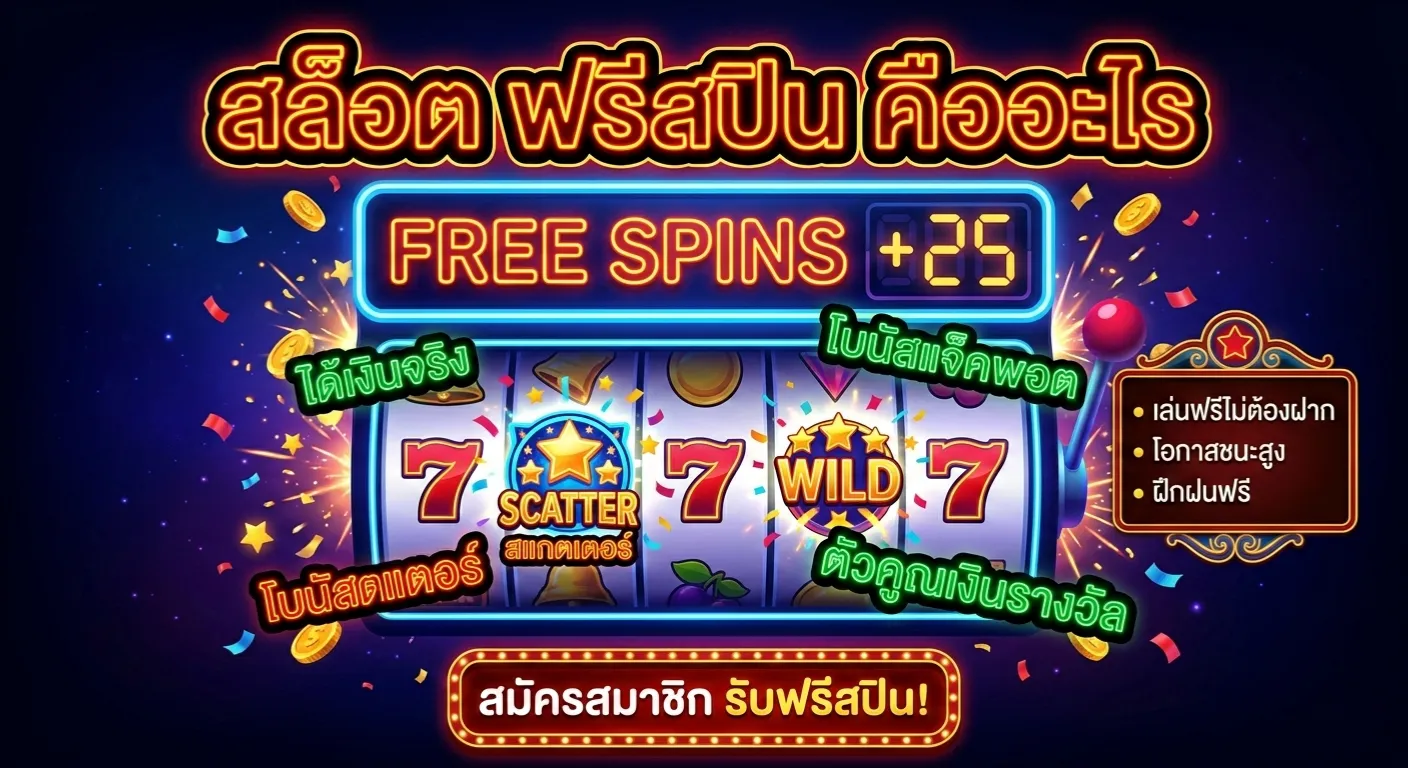 สล็อต ฟรีสปิน